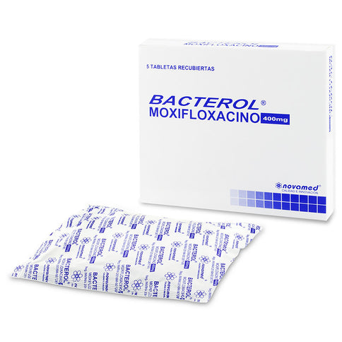Bacterol 400 Mg 5 Comprimidas