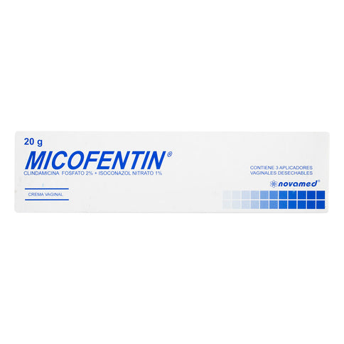 Micofentin Crema Vag.20 Gr 3 Aplicaciones