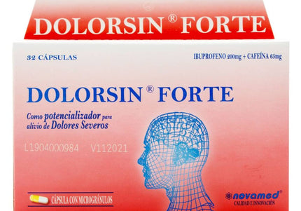 Dolorsin Forte 200 Mg 32 Capsulas 2+1