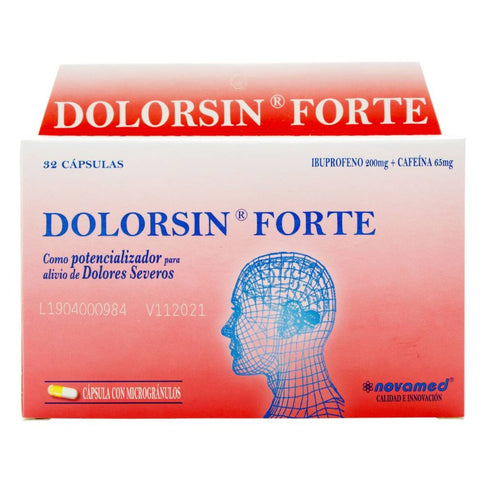 Dolorsin Forte 200 Mg 32 Capsulas 2+1