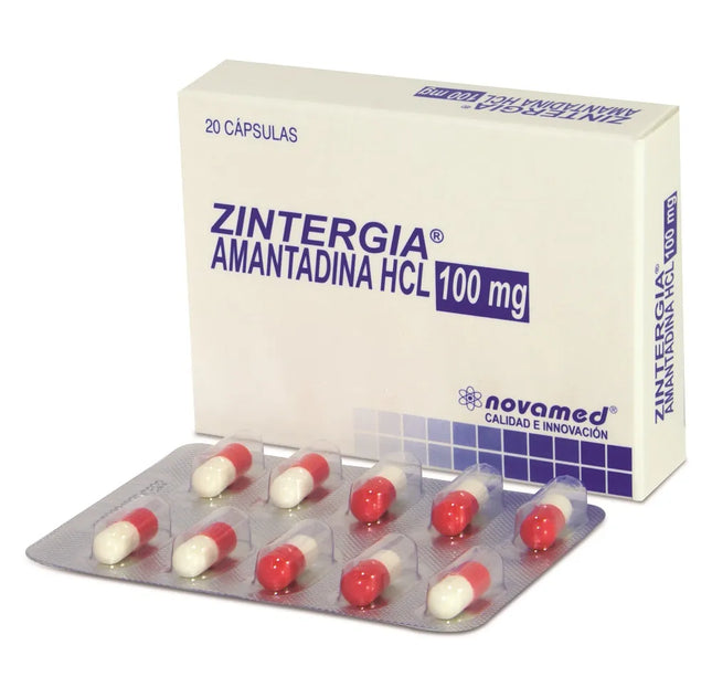 Zintergia 100 Mg 20 Capsulas