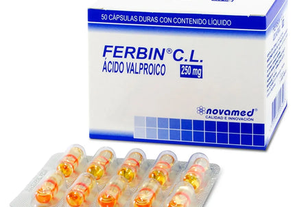 Ferbin Cl 250 Mg 50 Capsulas