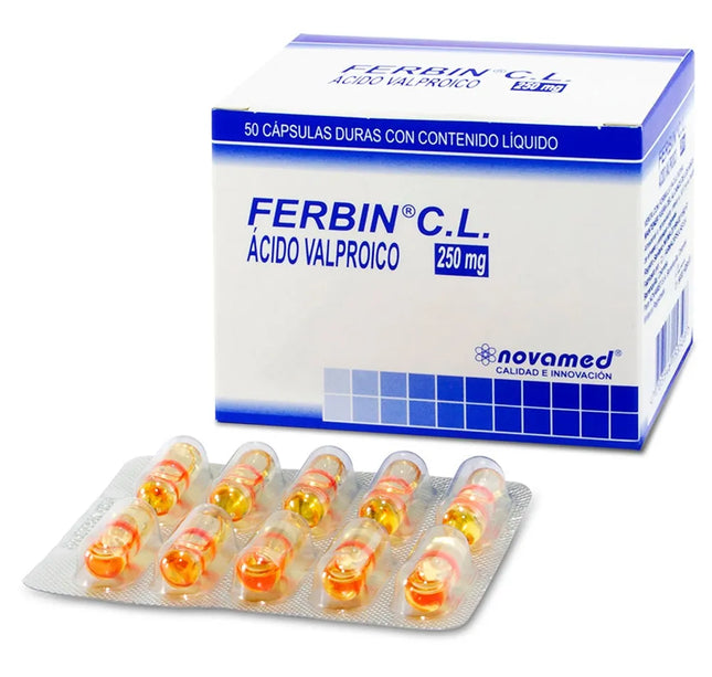 Ferbin Cl 250 Mg 50 Capsulas