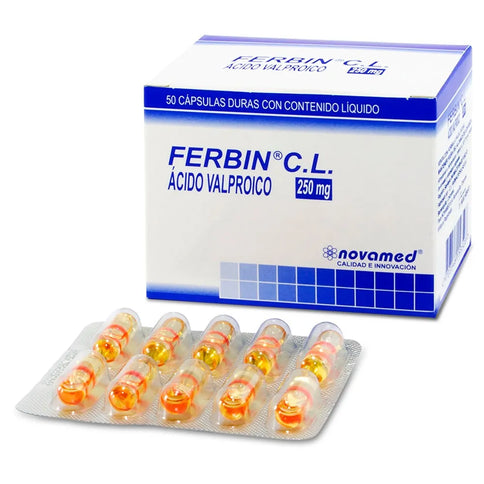 Ferbin Cl 250 Mg 50 Capsulas