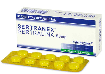 Sertranex 50 Mg 30 Tbs