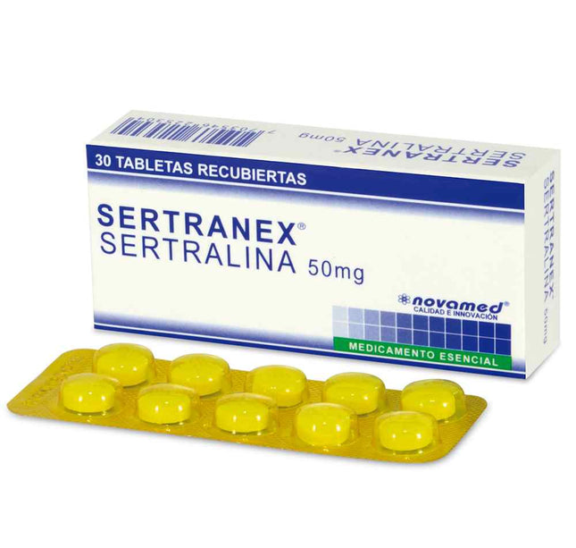 Sertranex 50 Mg 30 Tbs