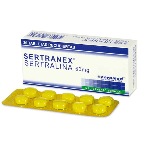 Sertranex 50 Mg 30 Tbs