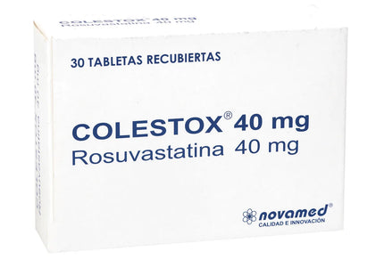 Colestox (Rosuvastatina) 40 Mg 30 Tbs