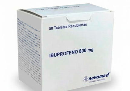 Ibuprofeno 800 Mg 50 Tabletas Recubiertas
