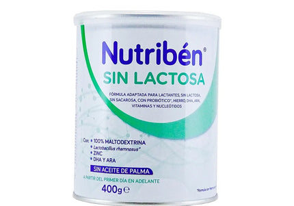 Nutriben Sin Lactosa 400 Gr