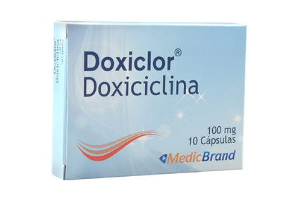 Doxiclor 100 Mg 10 Caps Coa