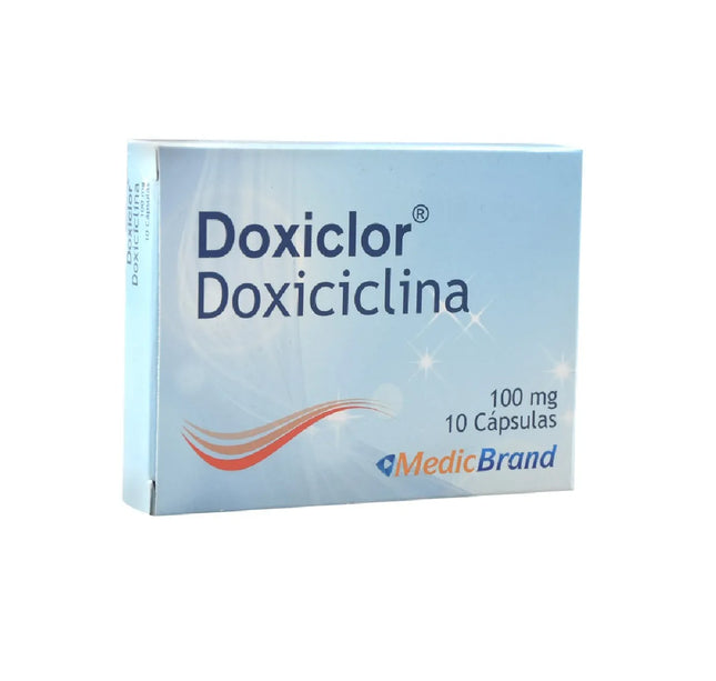 Doxiclor 100 Mg 10 Caps Coa