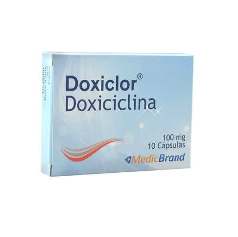 Doxiclor 100 Mg 10 Caps Coa