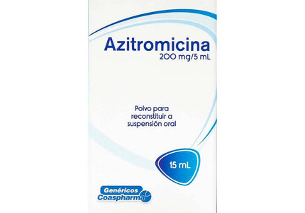 Azitromicina 200 Mg Susp 15 Ml Coa