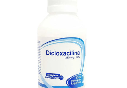 Dicloxacilina 250 Mg Susp 80 Ml Coa