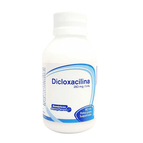 Dicloxacilina 250 Mg Susp 80 Ml Coa