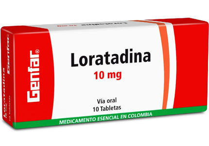 LORATADINA 10 MG 10 TBS