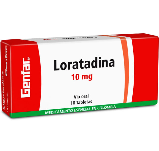LORATADINA 10 MG 10 TBS