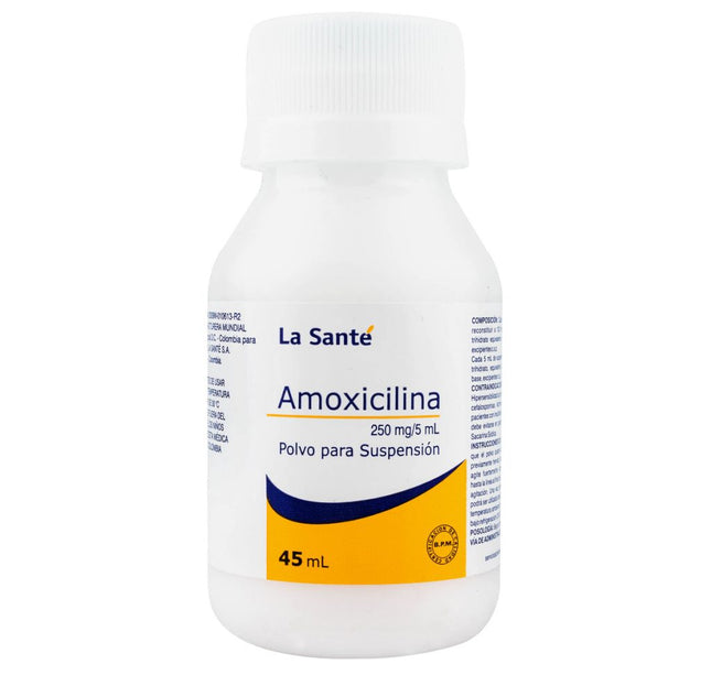 Amoxicilina 125 Mg Suspension 45 Ml LS