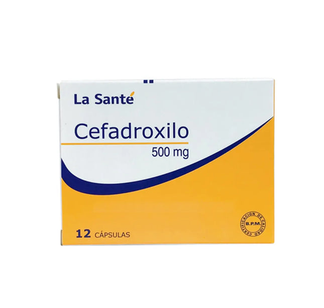 Cefadroxilo 500 Mg 12 Capsulas LS