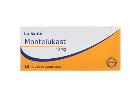Montelukast 10 Mg 10 Tabletas LS