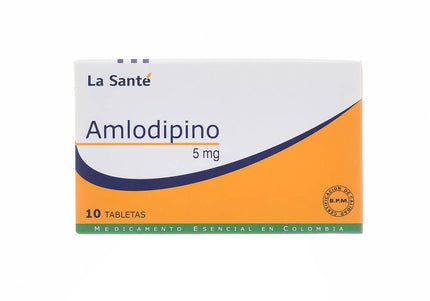 Amlodipino 5 Mg 10 Tabletas LS