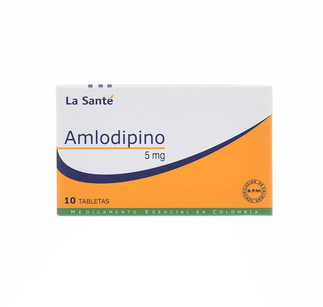 Amlodipino 5 Mg 10 Tabletas LS