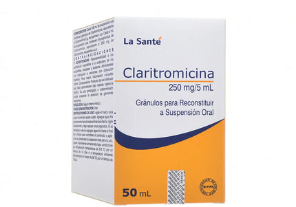 Claritromicina 250 Mg Susp.50 Ml LS