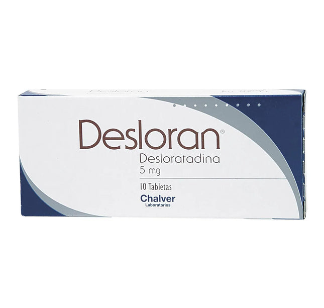 Desloran 5 Mg 10 Tabletas