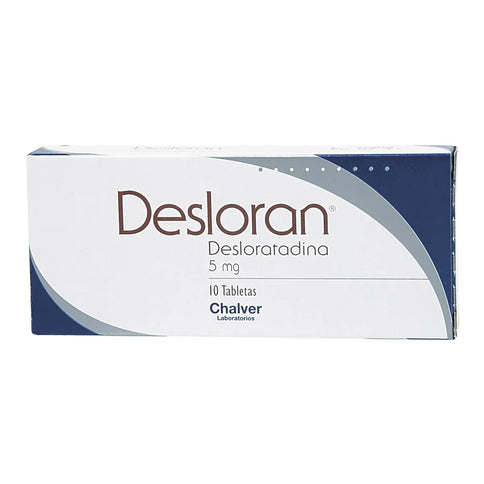 Desloran 5 Mg 10 Tabletas