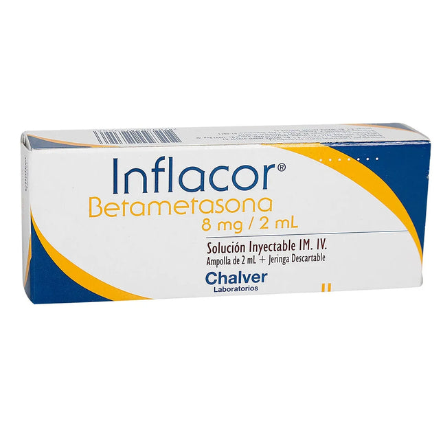 Inflacor 8 Mg 2 Ml Ampolla