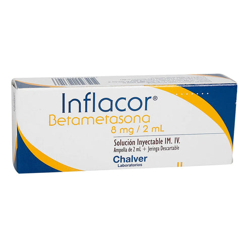 Inflacor 8 Mg 2 Ml Ampolla