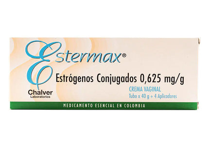 Estermax Crema Vaginal 40 Gr 4 Aplicadores
