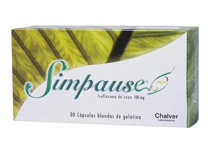 Simpause 100 Mg 30 Capsula Blanda