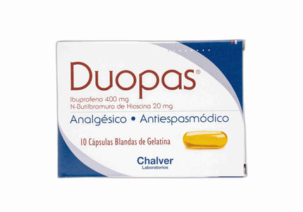 Duopas 400/20 Mg 10 Capsula Blandas De Gelatina