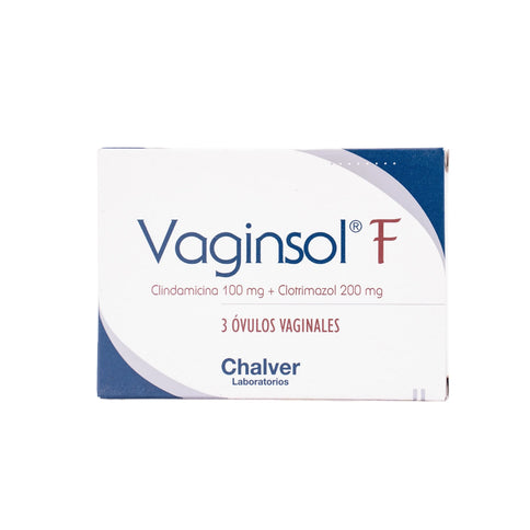Vaginsol F 200/100 Mg Ovulos 3 Unidades