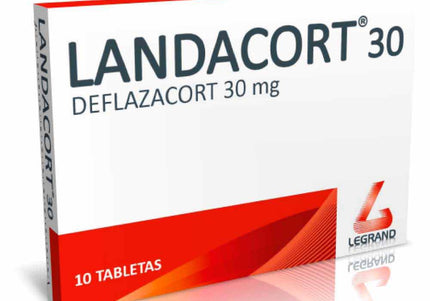Landacort 30 Mg 10 Tabletas