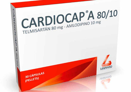 Cardiocap A 80/10Mg 30 Tabletas