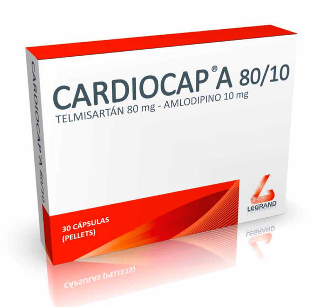 Cardiocap A 80/10Mg 30 Tabletas