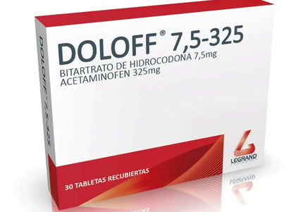 Doloff 7.5-325 30 Tabletas
