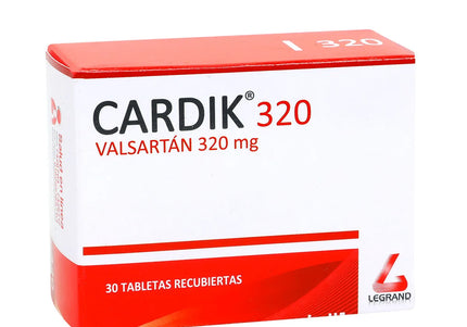Cardik 320 Mg 30 Tabletas