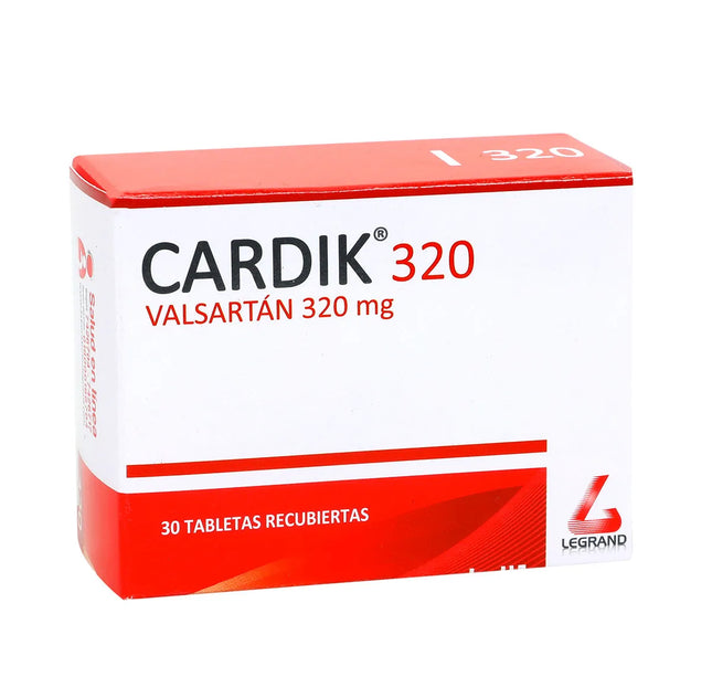 Cardik 320 Mg 30 Tabletas
