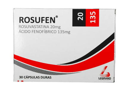 Rosufen 20/135 Mg 30 Capsulas