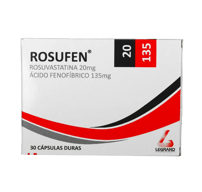 Rosufen 20/135 Mg 30 Capsulas