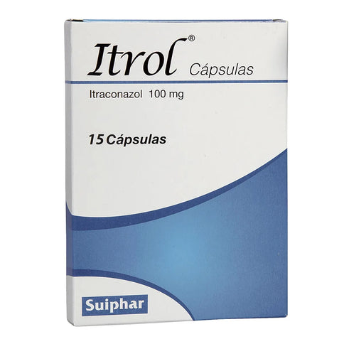 Itrol 100 Mg 15 Cap Blandas