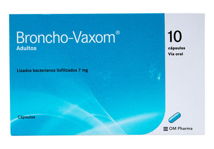 Broncho-Vaxom Adulto 10 Cap(A)(3%+)