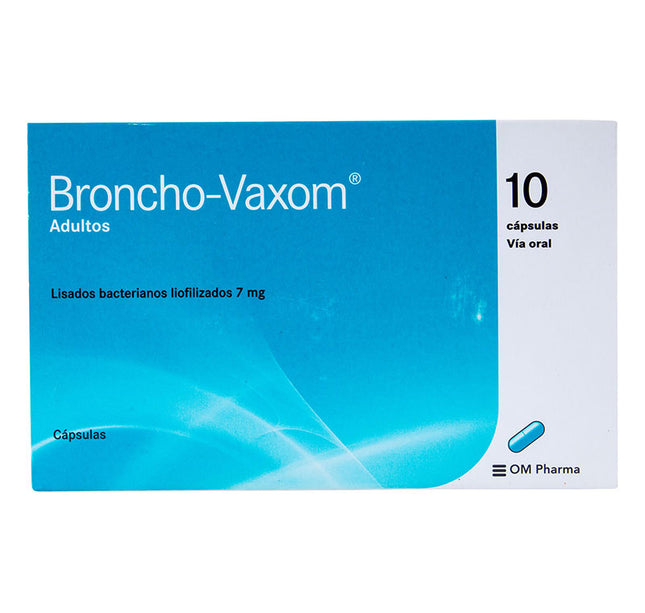 Broncho-Vaxom Adulto 10 Cap(A)(3%+)