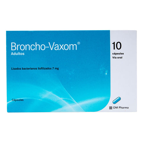 Broncho-Vaxom Adulto 10 Cap(A)(3%+)
