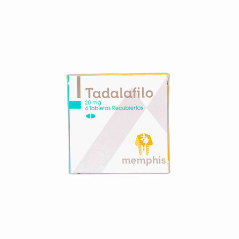 Tadalafilo 20 Mg 4 Tbs Rec Mp
