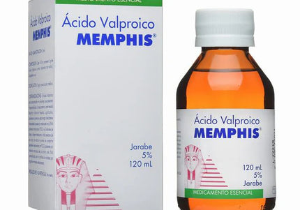 Acido Valproico 5% Jarabe 120 Ml Mp